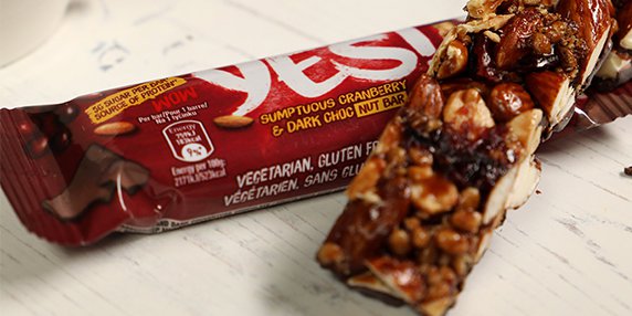 Nut, fruit and vegetable based snack bars from Nestle